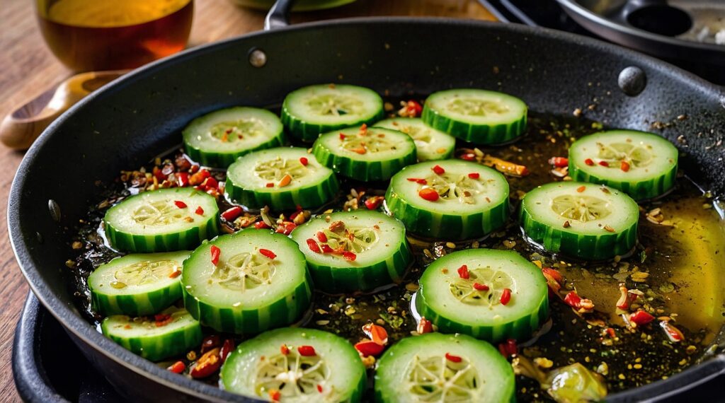 Are cucumbers good hot