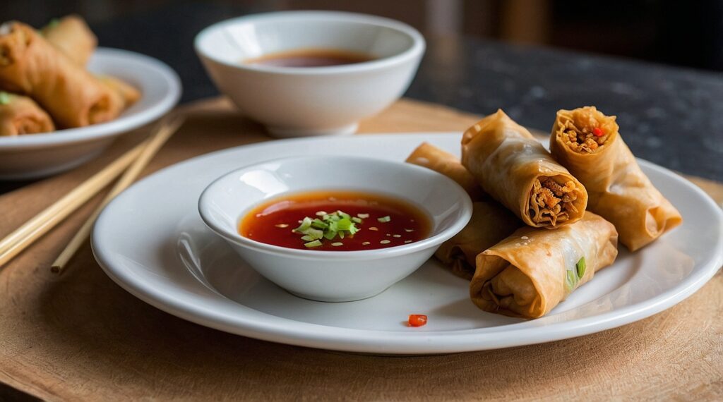 Difference between spring rolls and summer rolls	