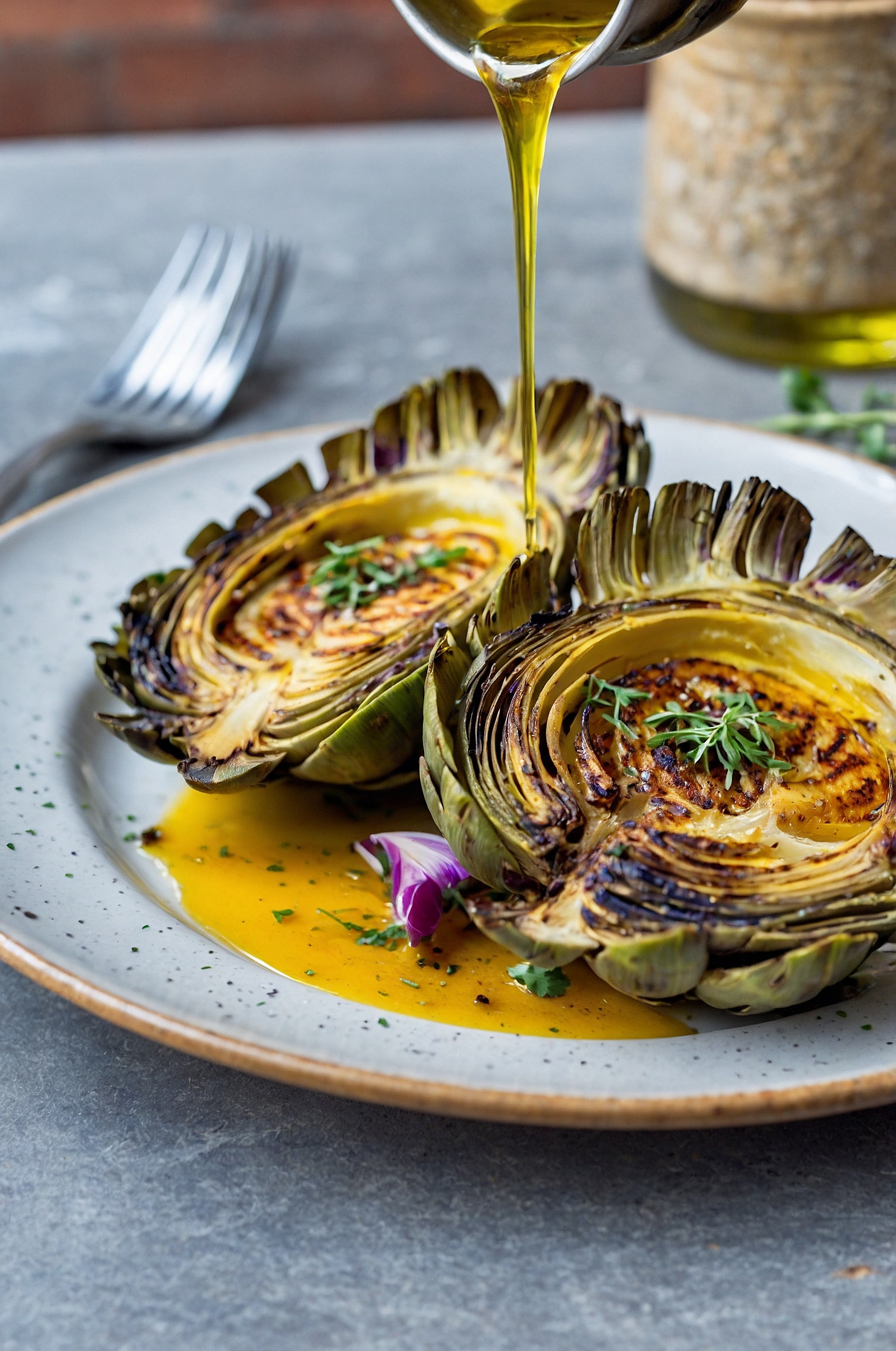 Grilled Artichokes