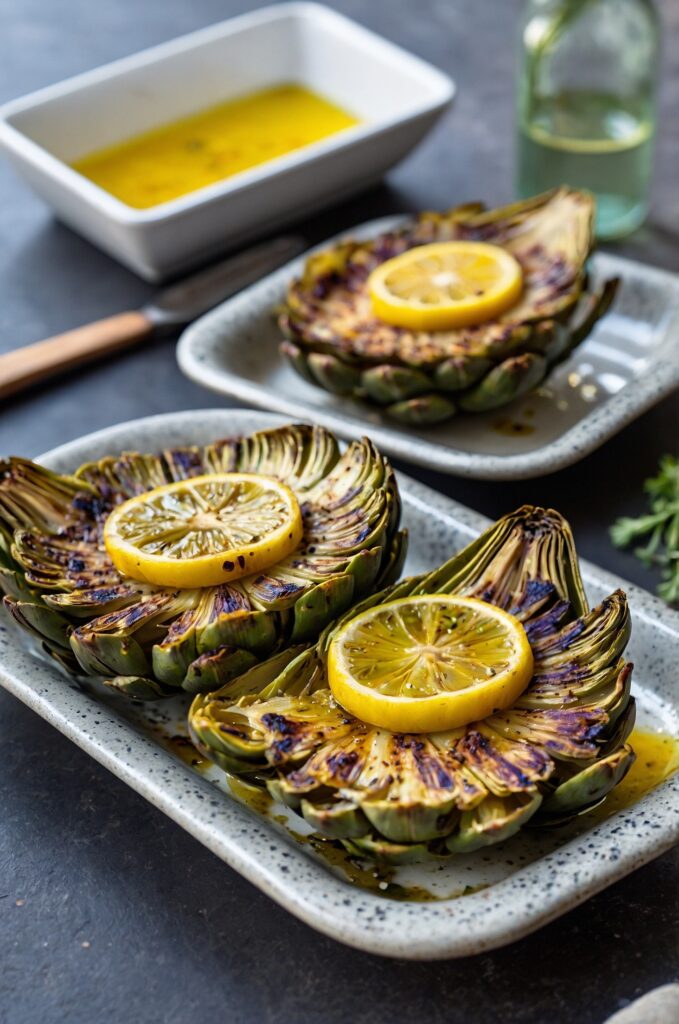 Grilled Artichokes