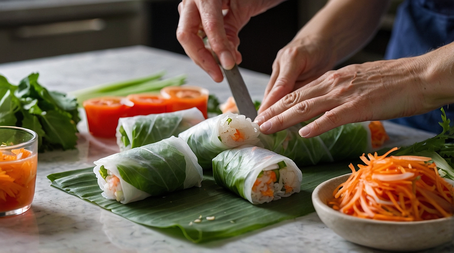 How to prepare shrimp for summer rolls