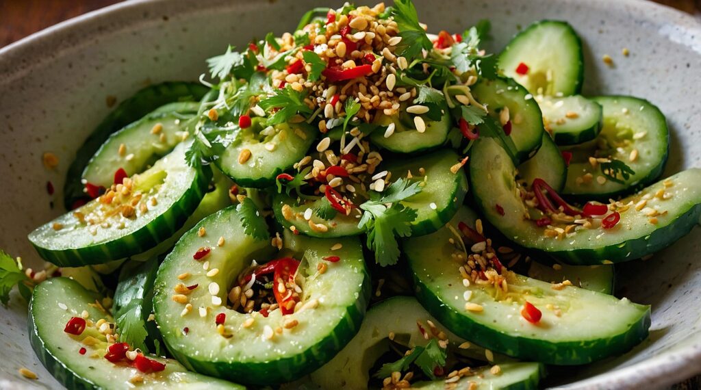 Spicy Cucumber Salad