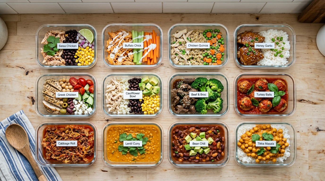 High-Protein Crockpot Meal Prep