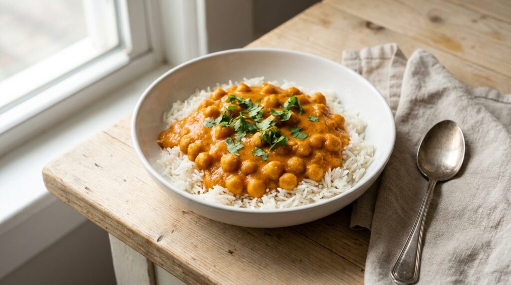 Crockpot Chickpea Tikka Masala