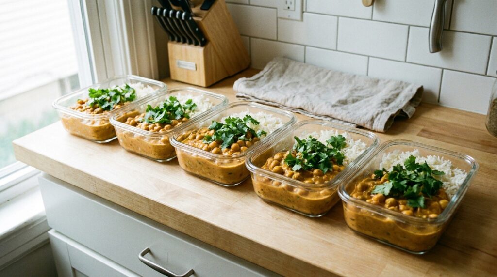 Crockpot Chickpea Tikka Masala