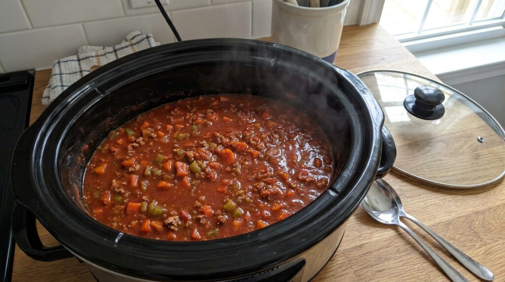 Crockpot Ground Turkey Bolognese