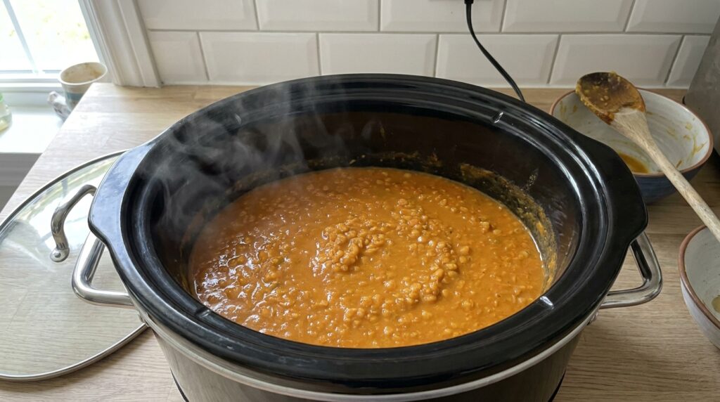 Crockpot Lentil Curry