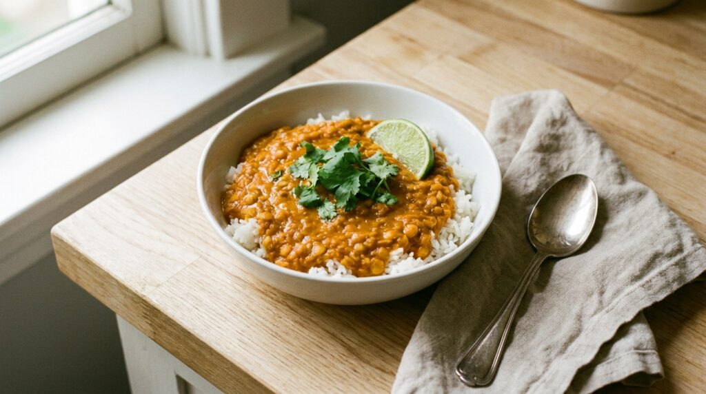 Crockpot Lentil Curry