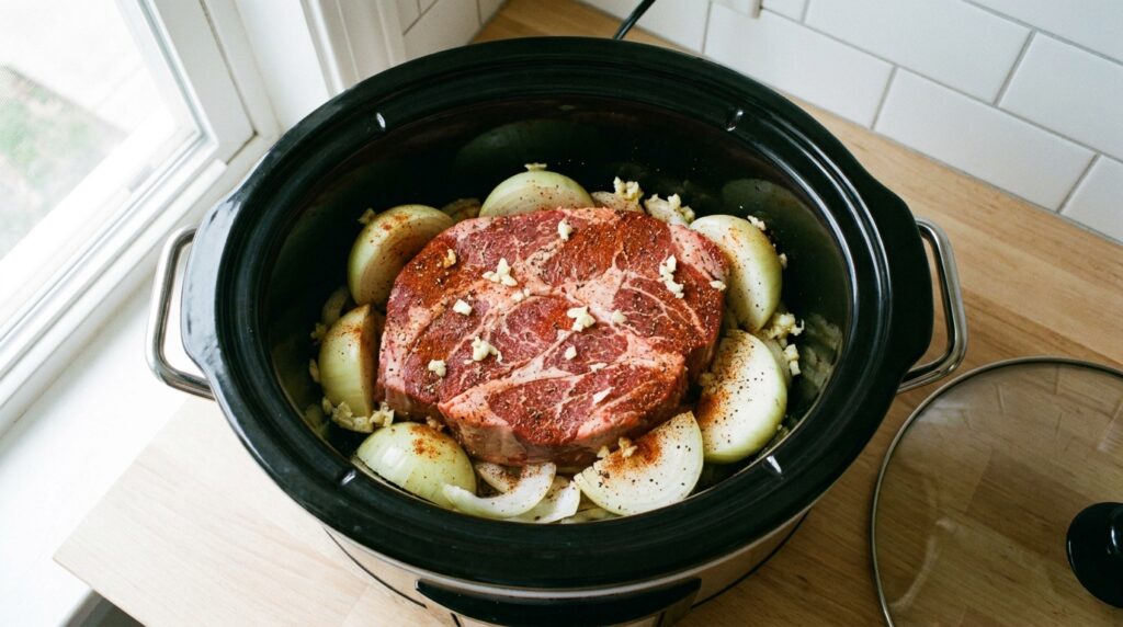 Crockpot Shredded Beef Meal Prep Bowls