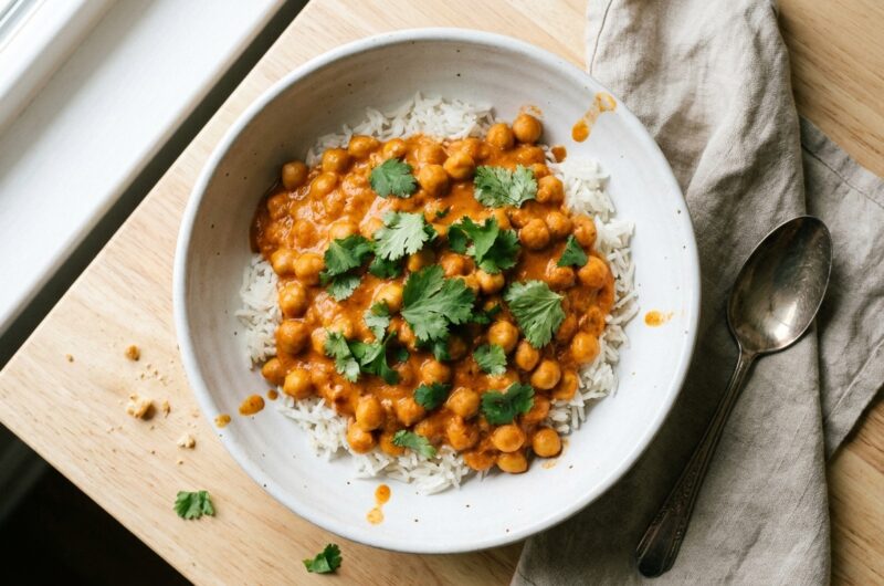 Crockpot Chickpea Tikka Masala