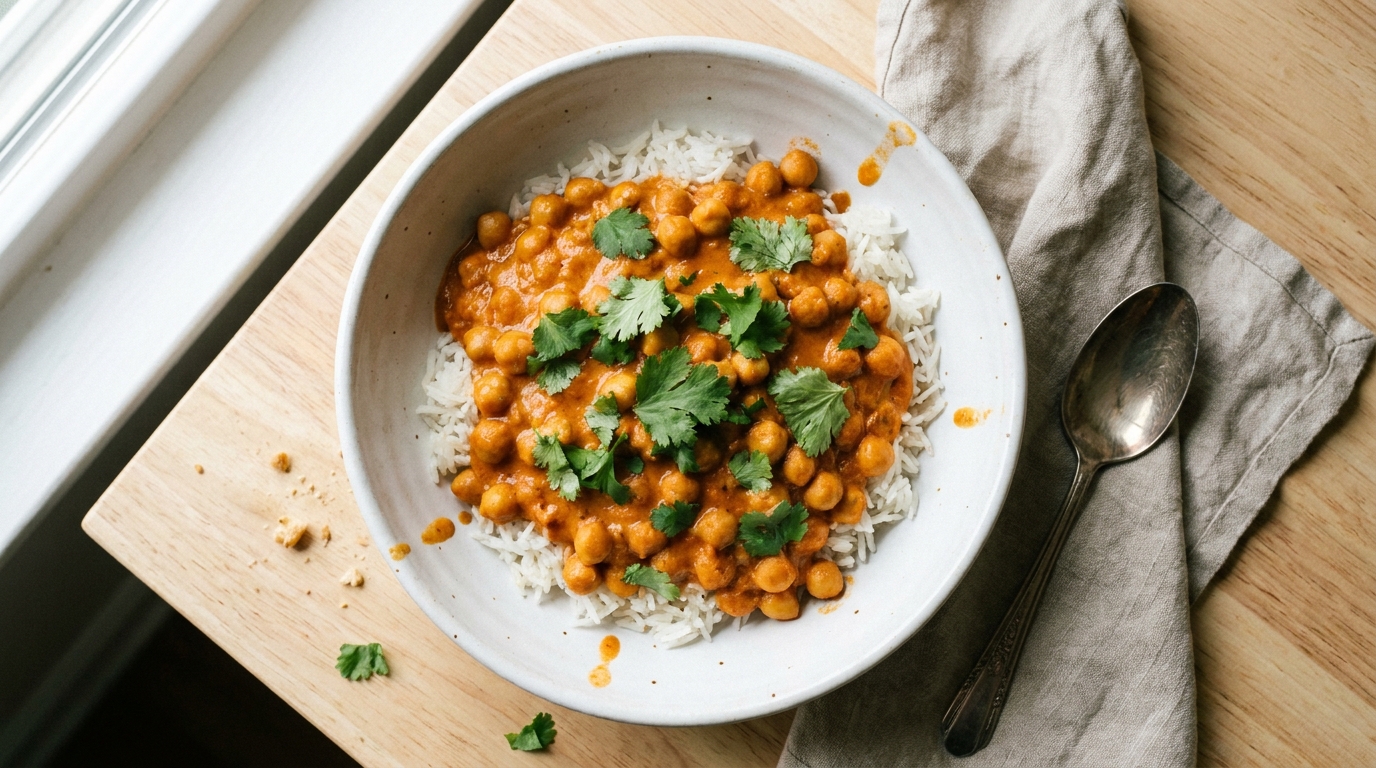 Crockpot Chickpea Tikka Masala