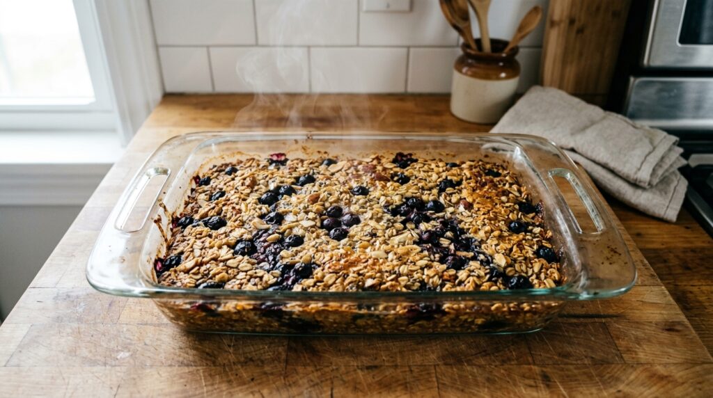 High-Protein Baked Oatmeal