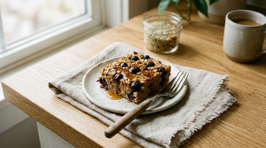 High-Protein Baked Oatmeal