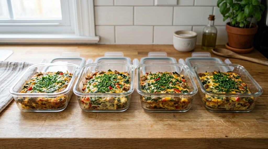 High-Protein Breakfast Casserole