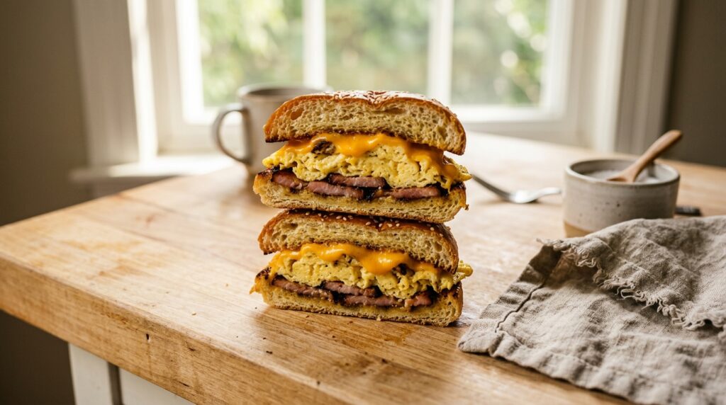 High-Protein Breakfast Sandwich