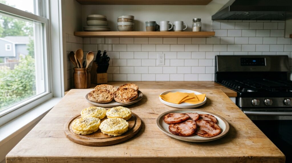 High-Protein Breakfast Sandwich