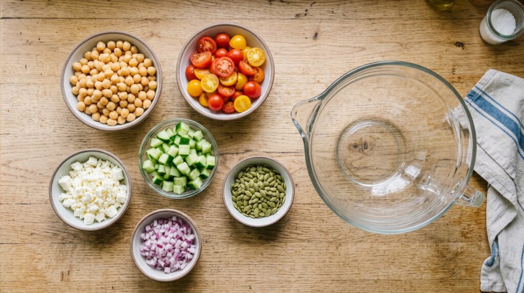 High-Protein Chickpea Salad
