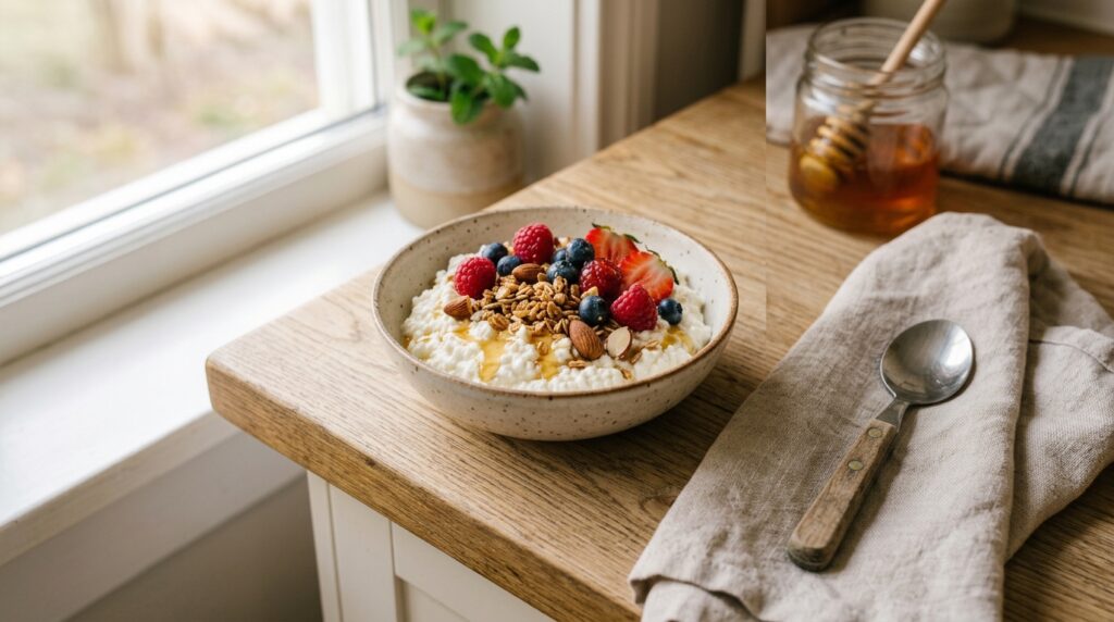 High-Protein Cottage Cheese Bowl