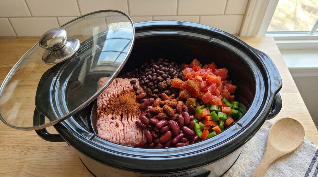 High-Protein Crockpot Turkey Chili