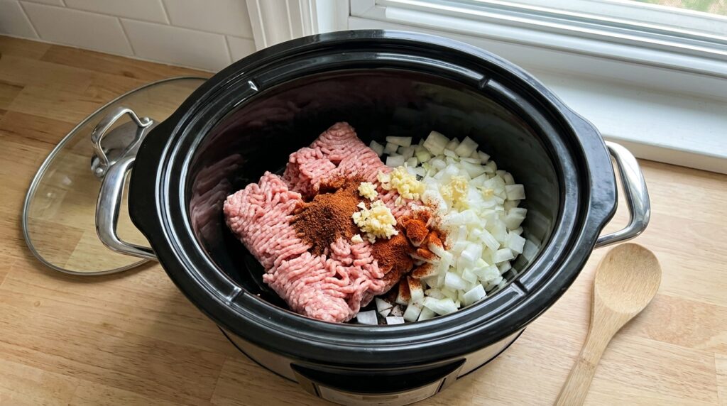 High-Protein Crockpot Turkey Taco Meat