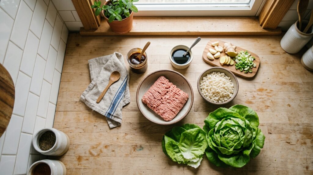 High-Protein Lettuce Wraps