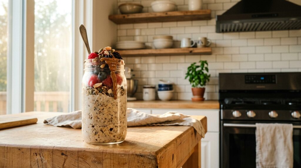 High-Protein Overnight Oats