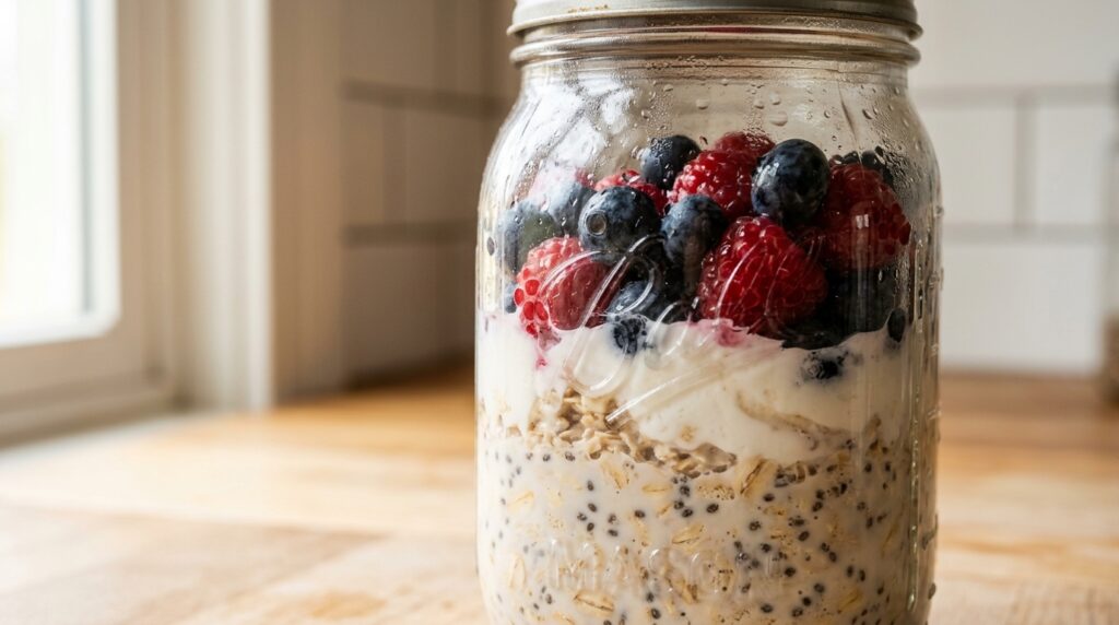 High-Protein Overnight Oats