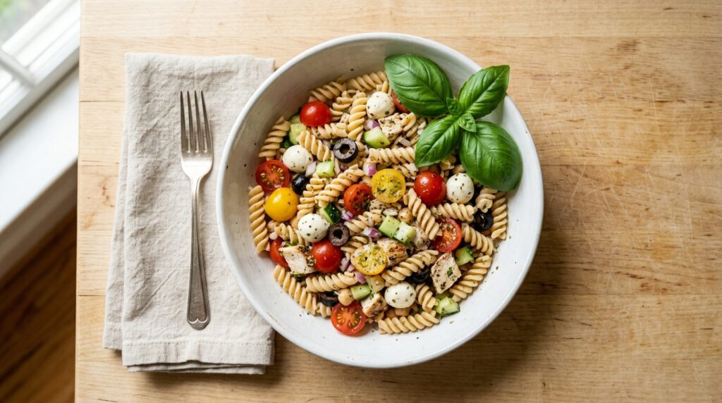 High-Protein Pasta Salad