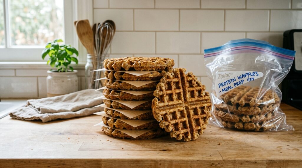 High-Protein Waffles