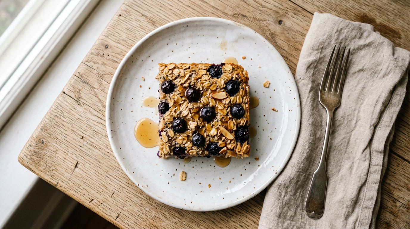 High-Protein Baked Oatmeal