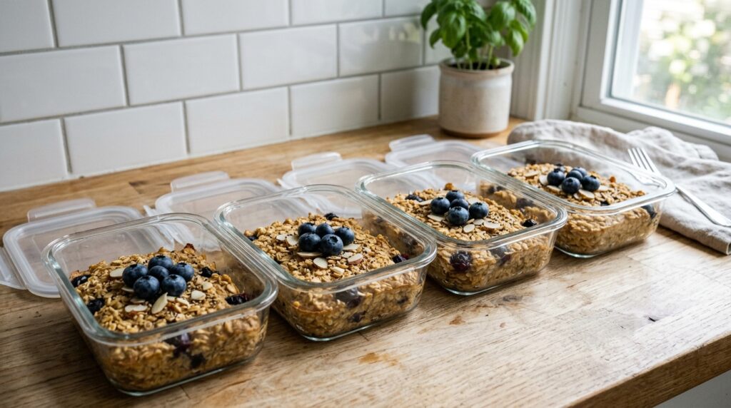 High-Protein Baked Oatmeal