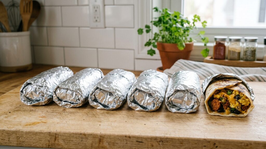 High-Protein Breakfast Burrito