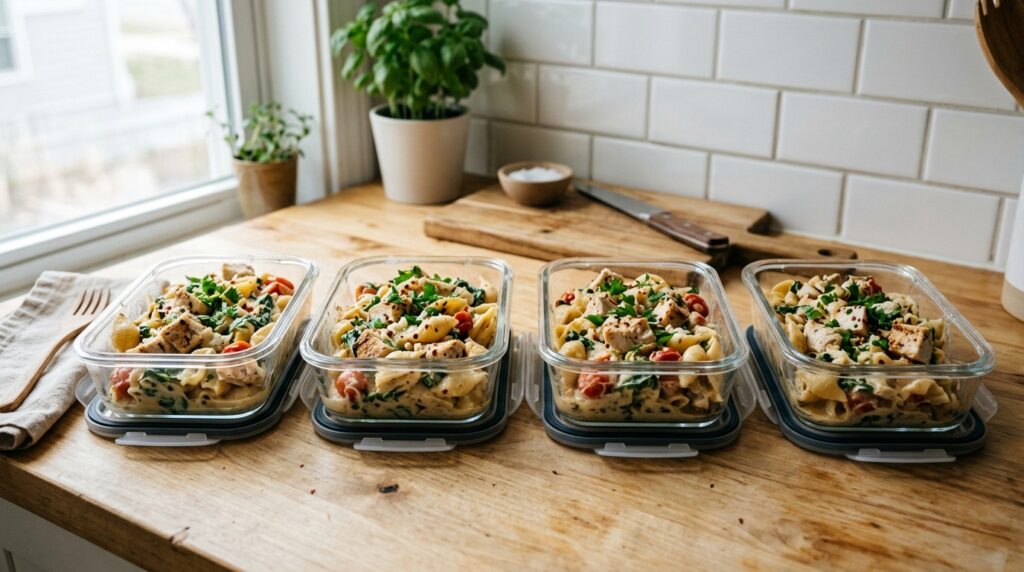 High-Protein Chicken Pasta