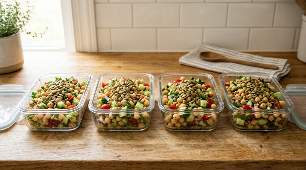 High-Protein Chickpea Salad
