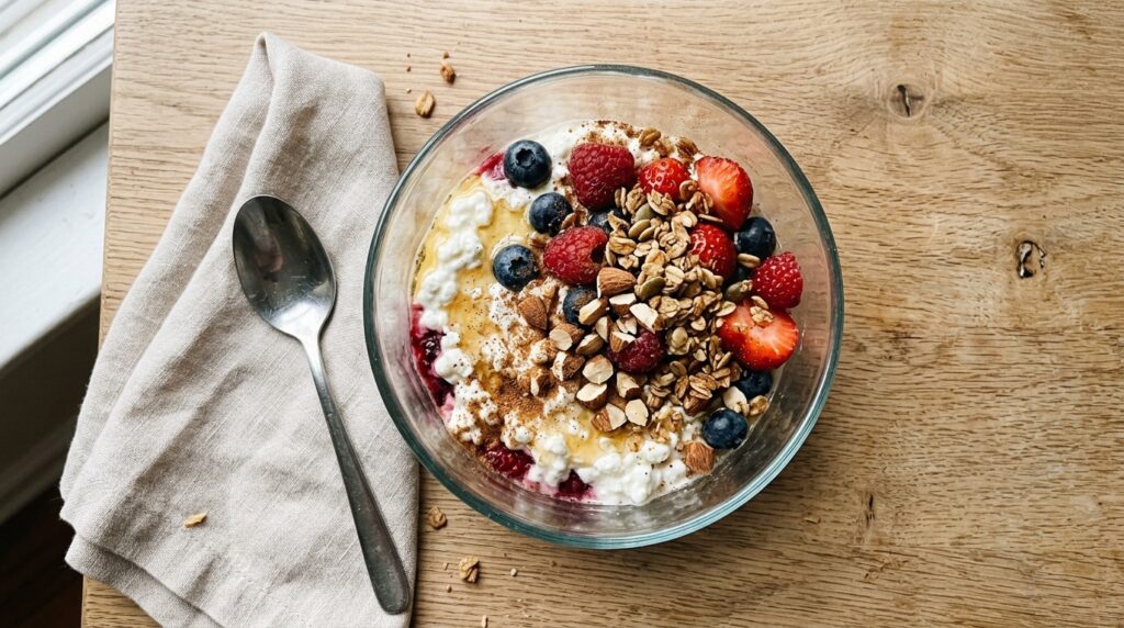 High-Protein Cottage Cheese Bowl
