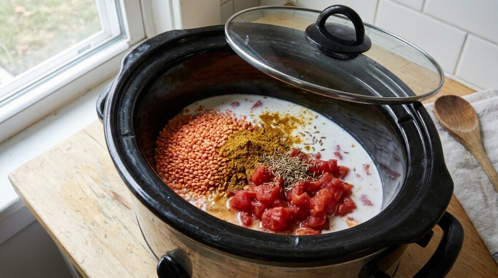 Crockpot Lentil Curry