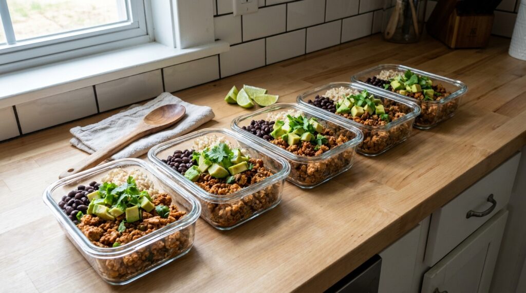 High-Protein Crockpot Turkey Taco Meat