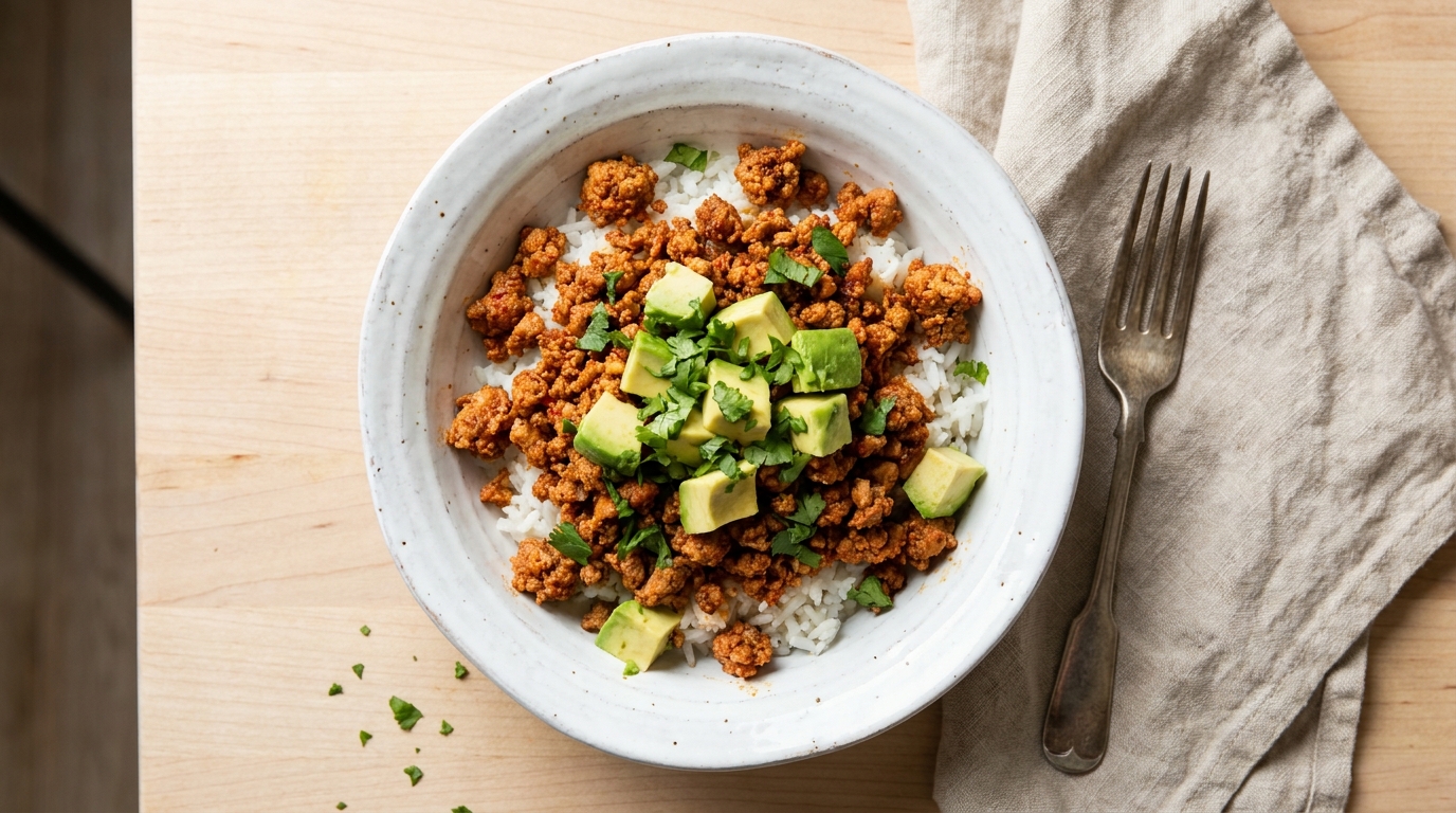 High-Protein Crockpot Turkey Taco Meat