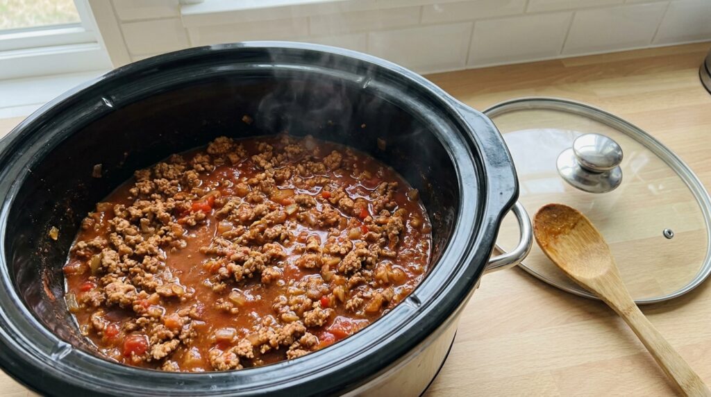 High-Protein Crockpot Turkey Taco Meat