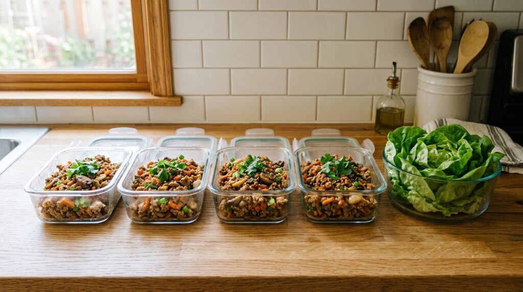 High-Protein Lettuce Wraps