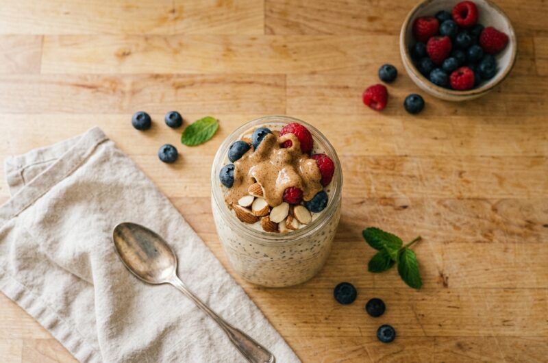 High-Protein Overnight Oats
