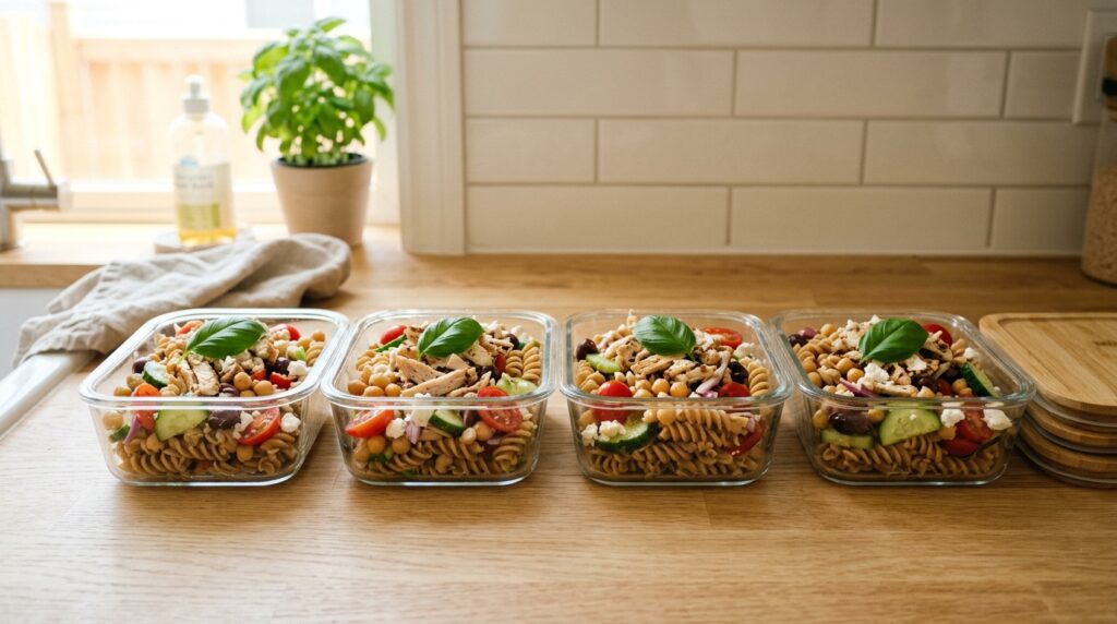 High-Protein Pasta Salad
