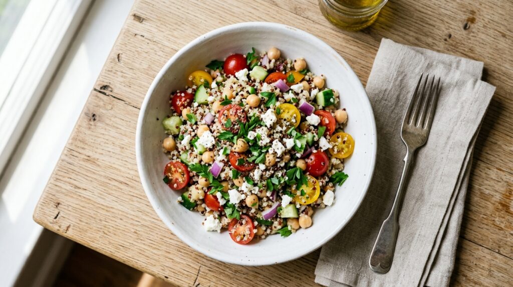 High-Protein Quinoa Salad