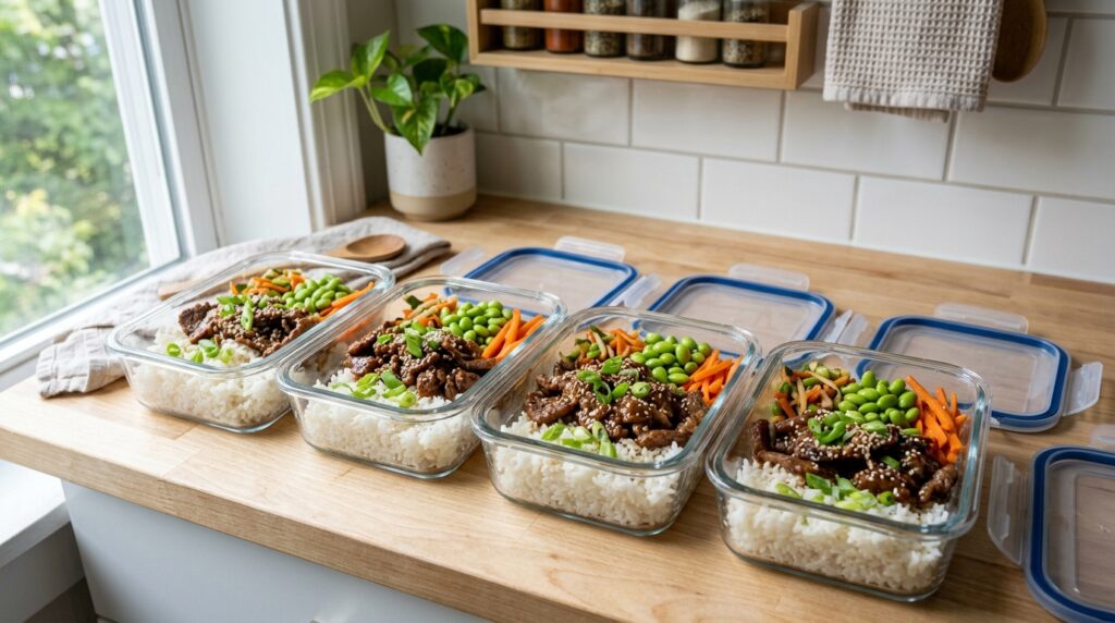 High-Protein Rice Bowl