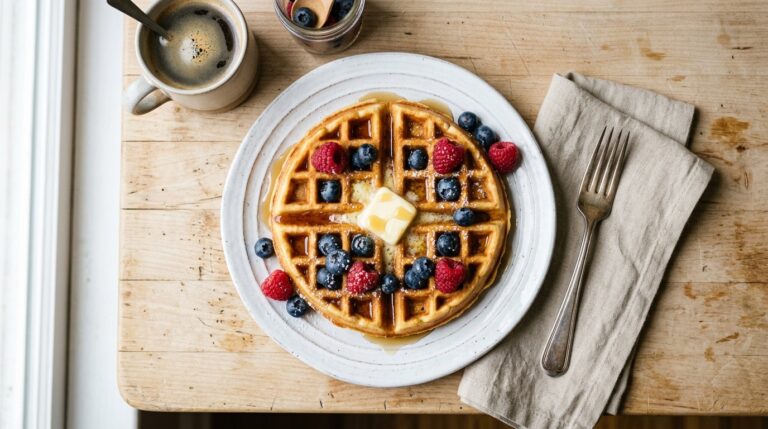High-Protein Waffles