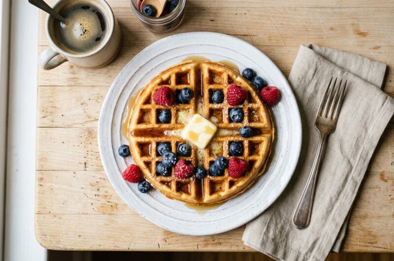 High-Protein Waffles