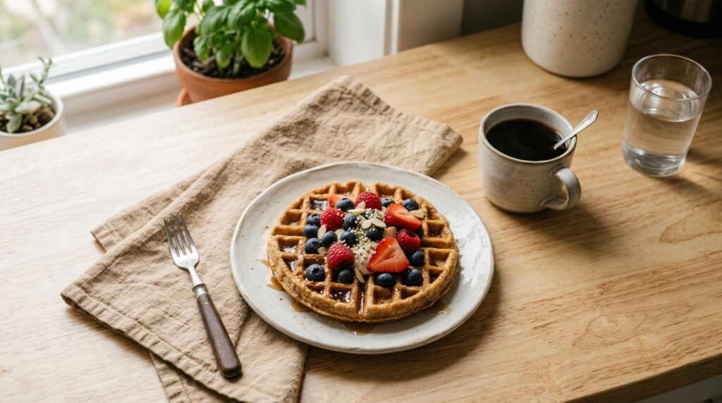 High-Protein Waffles