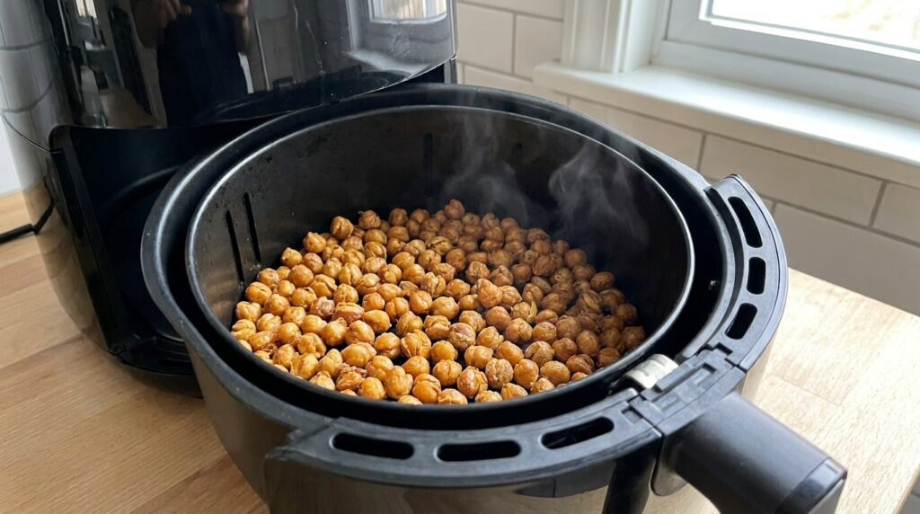 Air Fryer Chickpeas