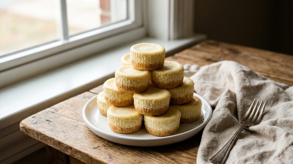 Cottage Cheese Cheesecake Bites