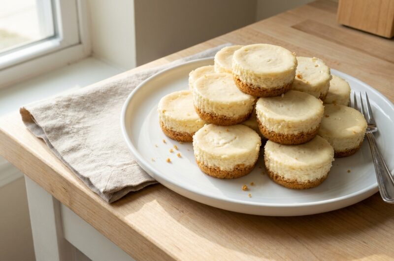 Cottage Cheese Cheesecake Bites